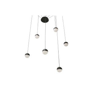 Pendant lamp LED design "ÓRBITA" 6x8W (36W)