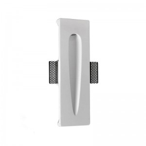 Recessed plaster wall light "GOTA" - 1W - Trimless