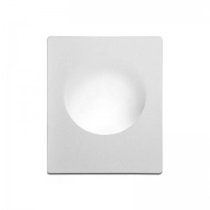 Recessed plaster wall light...