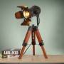 Vintage table lamp with tripod