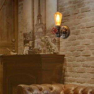 Wall lamp vintage pipe E27