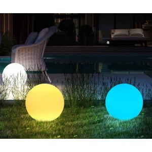 30cm RGBW outdoor LED sphere lamp