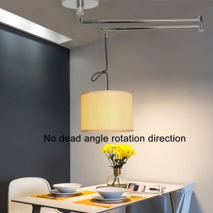 Articulated pendant lamp