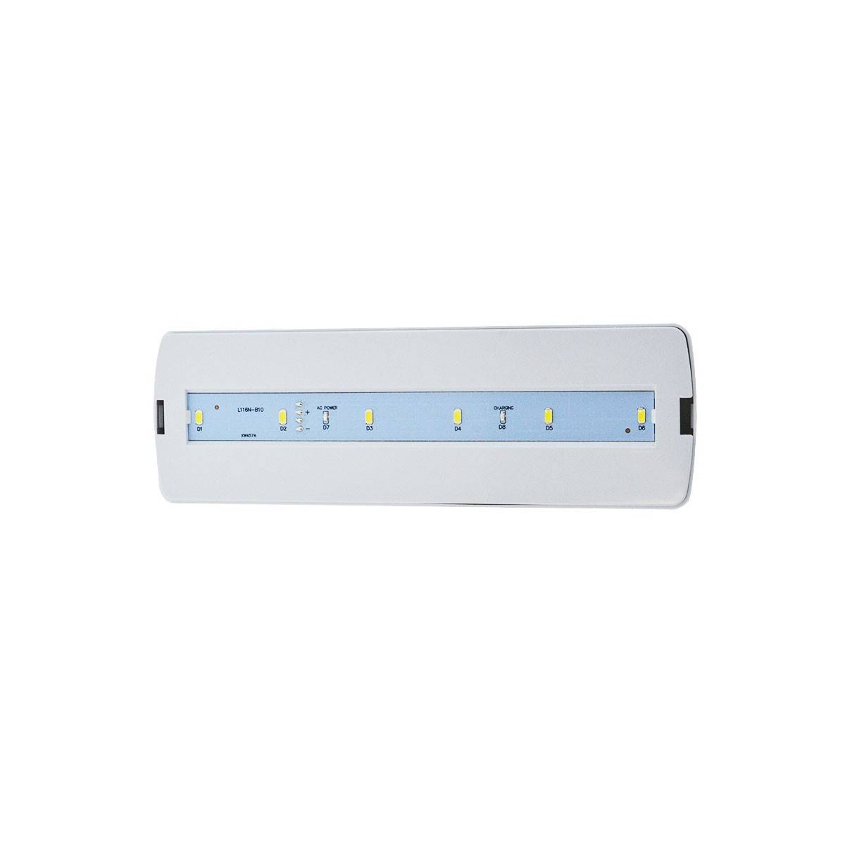 SELF TEST LED emergency light - 3W - 250lm - Autonomy 3h