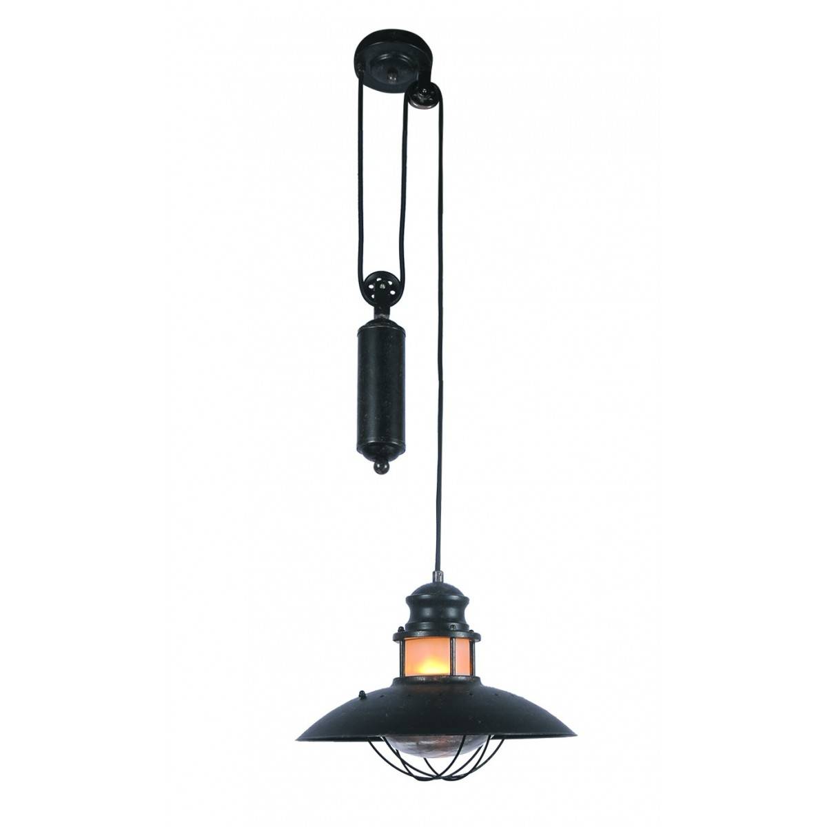 Vintage pendant lamp "COAL PENDANT".