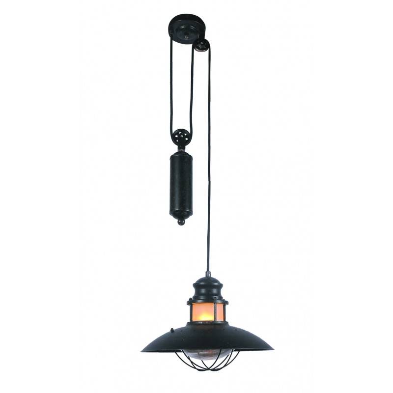 Vintage pendant lamp "COAL PENDANT".