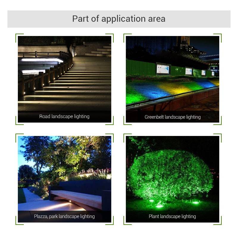 LED garden spotlight with spike 15W RGB+CCT RF/WiFi control | Mi Light | FUTC03
