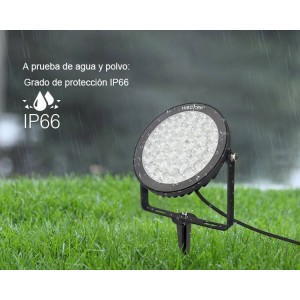 LED garden spotlight with spike 15W RGB+CCT RF/WiFi control | Mi Light | FUTC03