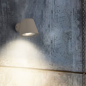 ALBA" LED outdoor wall sconces LED GU10 bulb included