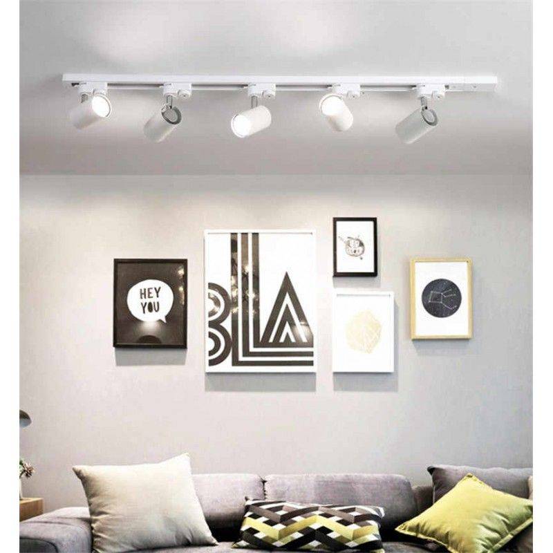 LED Track Spotlight Single Phase GU10 Orientable LED Track Spotlight Single Phase GU10 Orientable