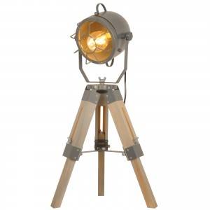 vintage floor lamp with tripod