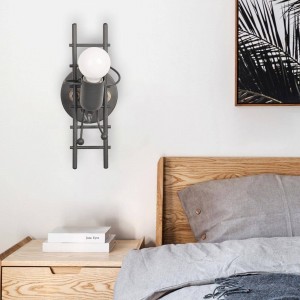 bed headboard sconces