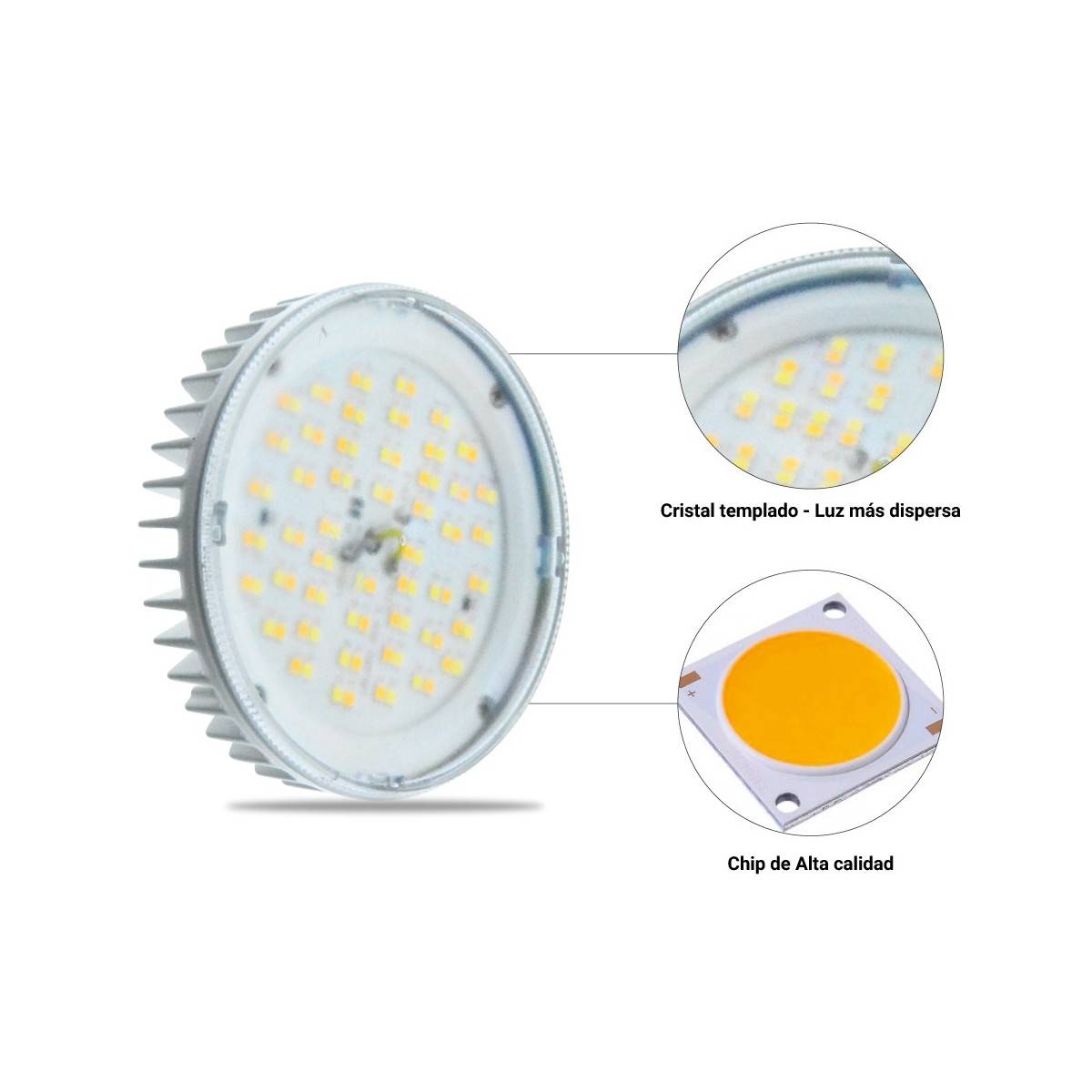 LED CCT GX53 10W Bulbs | Fumagalli LED Bulbs