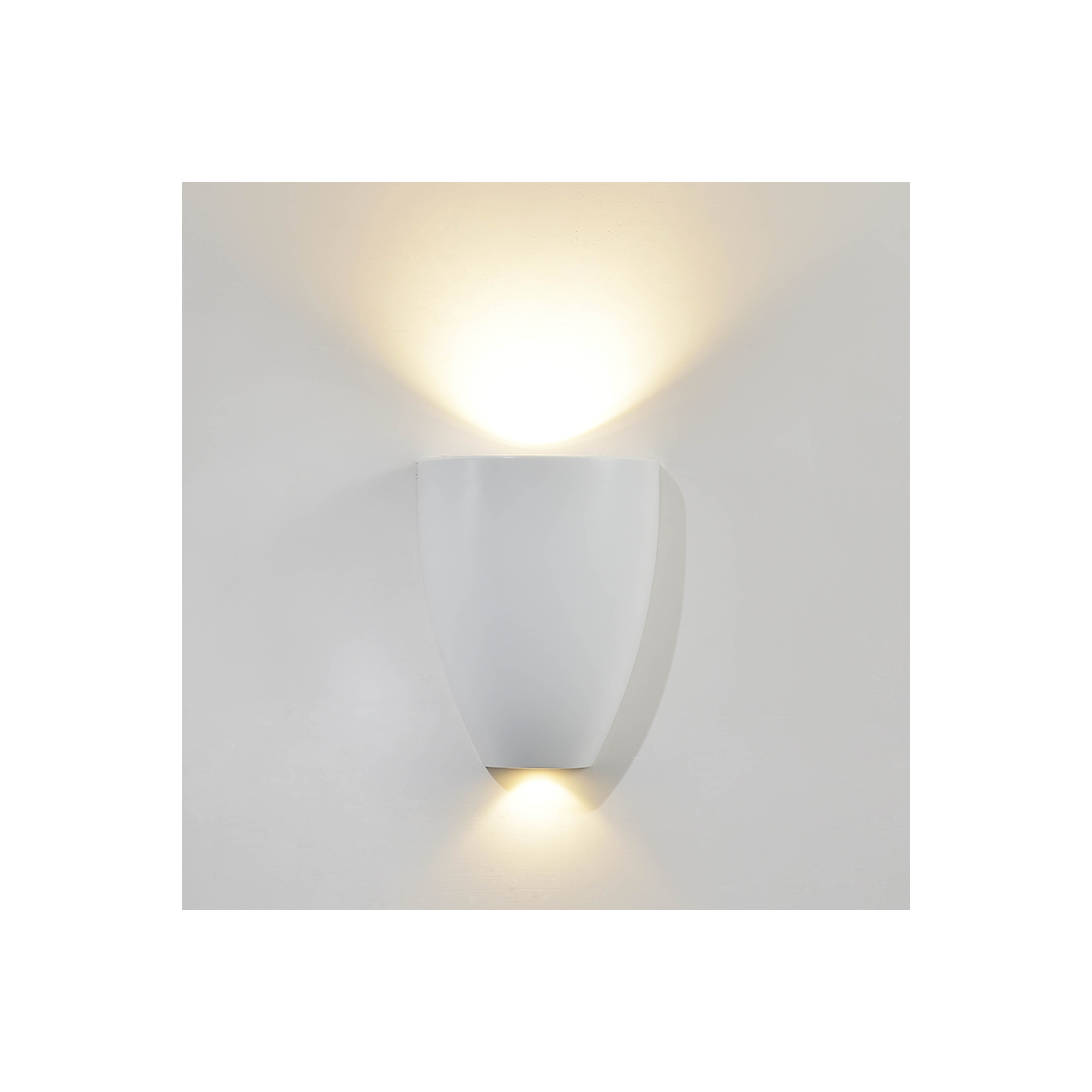 white wall lamp