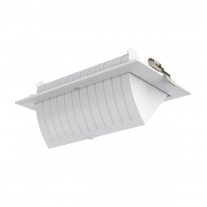 Downlight LED rectangular tilting downlight 38W 120° CCT SYSTEM