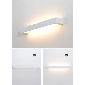 white wall sconces