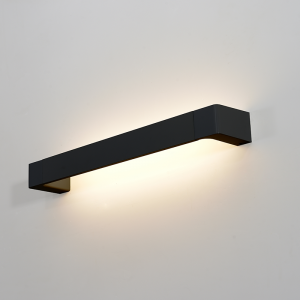 black wall lamp