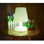 Rechargeable outdoor LED table lamp