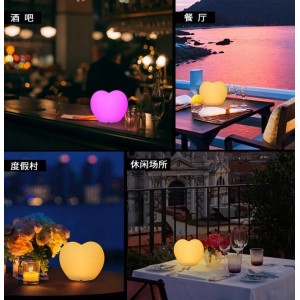 heart lamp