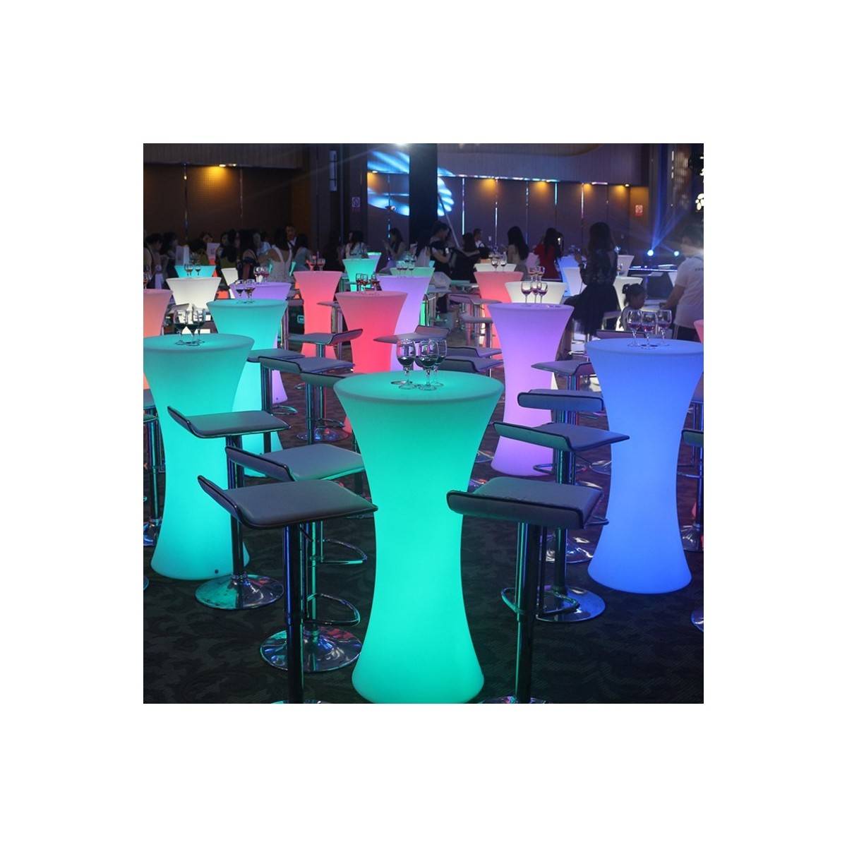 RGBW Rechargeable RGBW LED Light Table