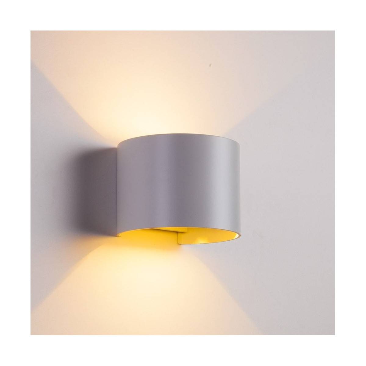 white wall lamp