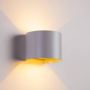 white wall lamp