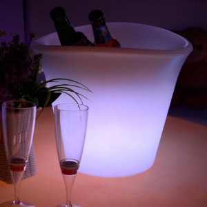 LED ice bucket