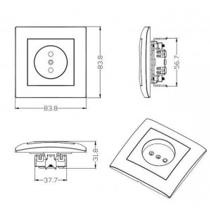 socket dimensions