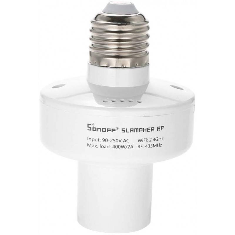 E27 WiFi Smart Lamp Holder Adapter | SONOFF SLAMPHER