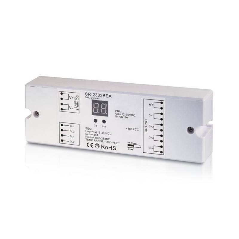 Dali DC 8A/Channel Dimmer (4 channels in 1)