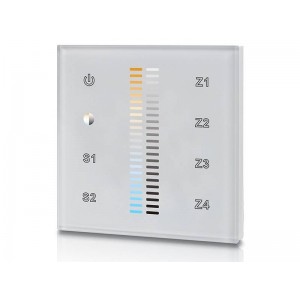 CCT touch dimmer mechanism for 4 zone LED lighting - SUNRICHER - DALI