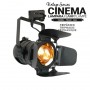 CINEMA" E27 three-phase swivel track spotlight