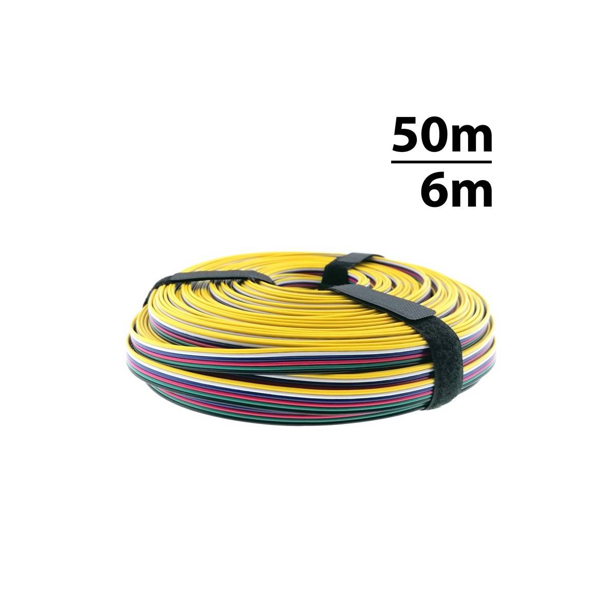 RGB+CCT RGB+CCT 12-24V LED lighting connector cable