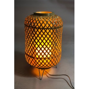 wicker lamp