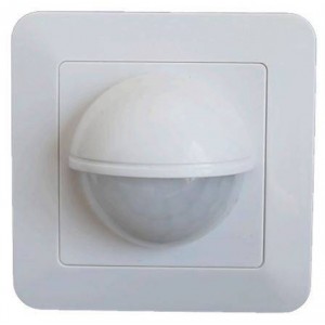 160º round PIR wall motion sensor