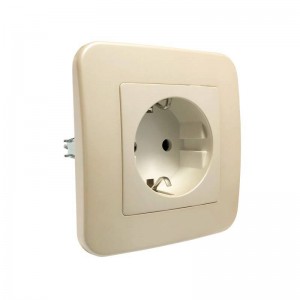 Socket Schuko plug 2 poles...