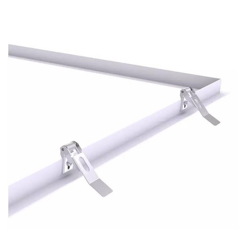 recessed frame for panel