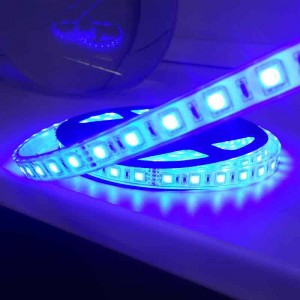 24V-DC 72W RGB Plasticized LED Strip IP67