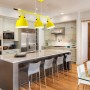 yellow hanging lamp for kitchen