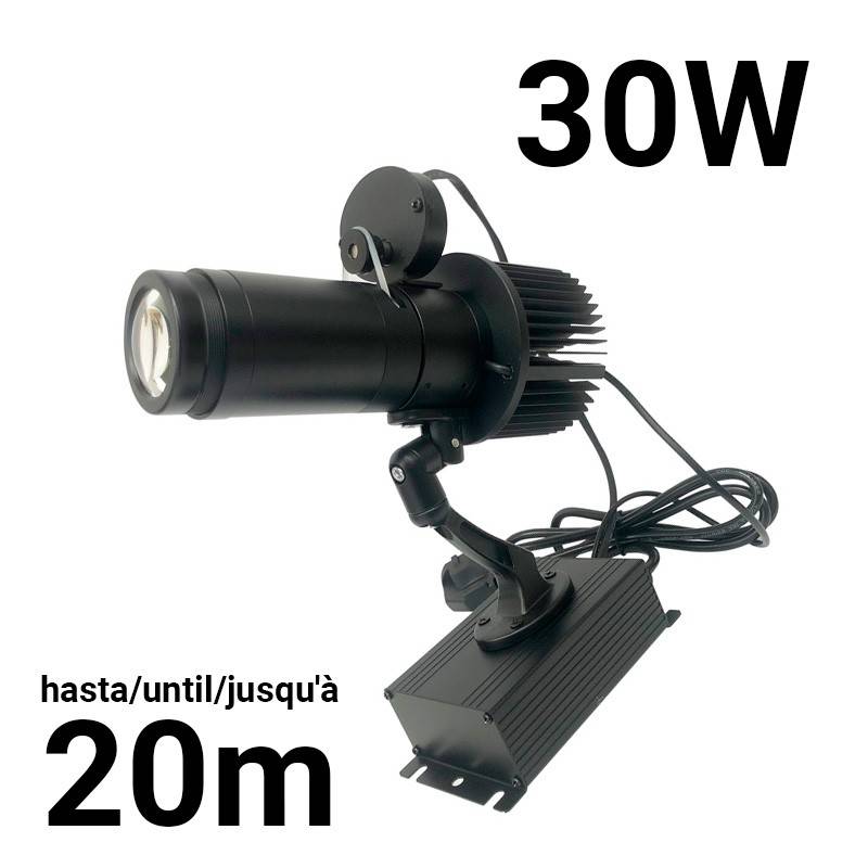 GOBO LED Logo Projector 30W for indoor use