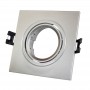 Recessed downlight downlight rings square tilting GU10, MR16
