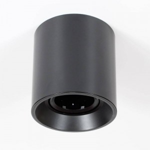 Adjustable surface downlight ring GU10, MR16 PVC