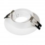 white recessed ring