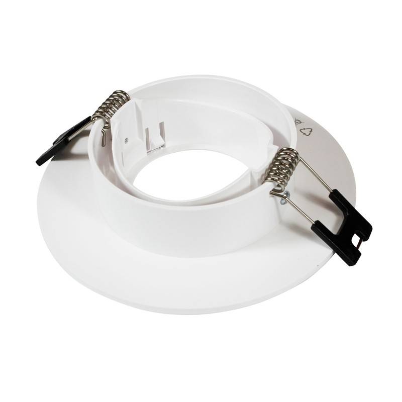 white recessed ring white recessed ring