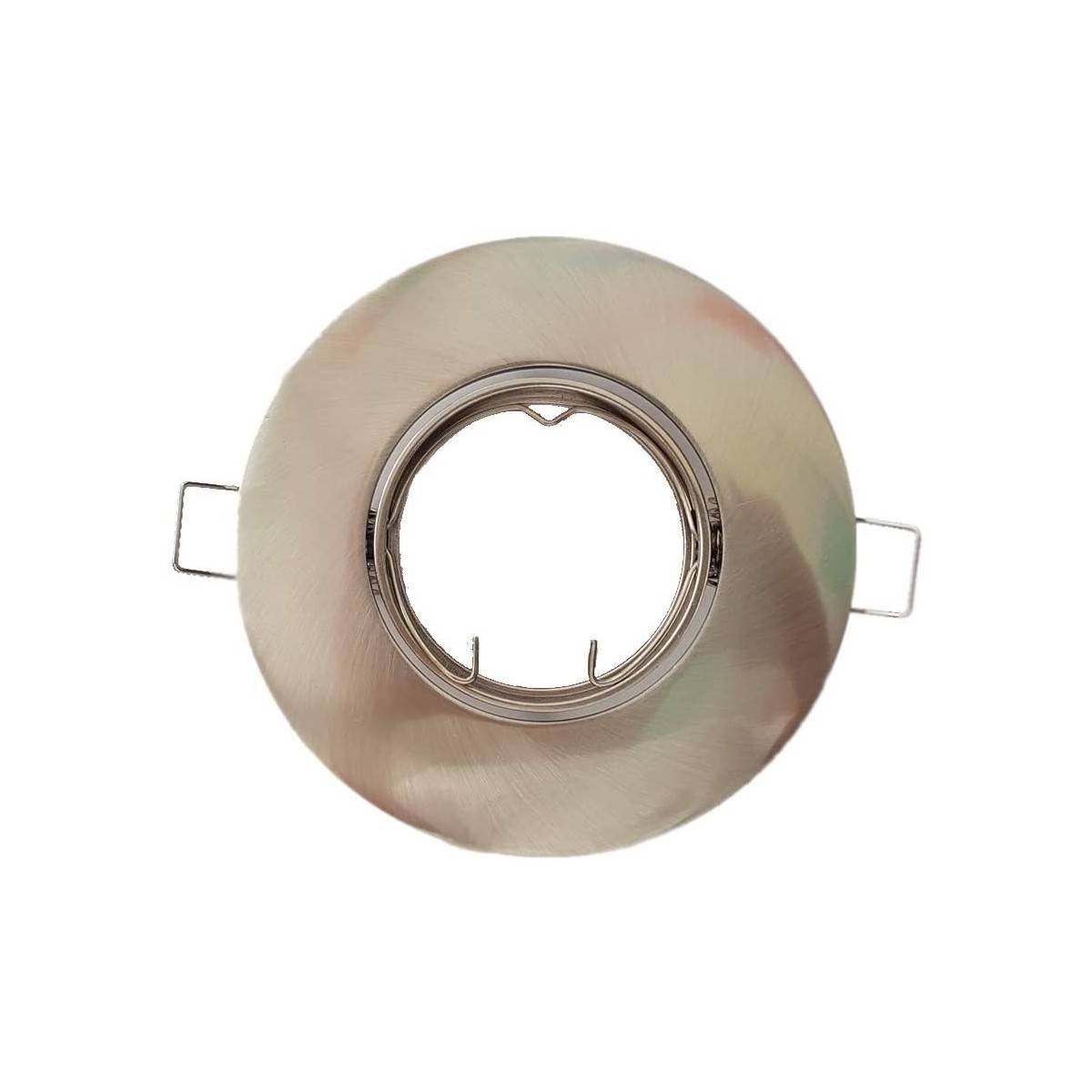 White Ø80/Ø102 tilting recessed downlight downlight ring for GU10 / GU5.3