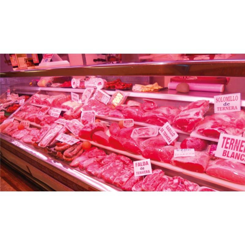 Special LED strip for butcher shops at 24V-DC 180W (600 SMD2835). Special LED strip for butcher shops at 24V-DC 180W (600 SMD2835).