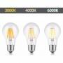 LED Filament Bulb E27 8W A60 transparent