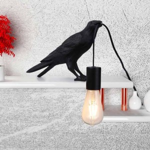 bird table lamp