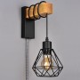 Cage wall sconce