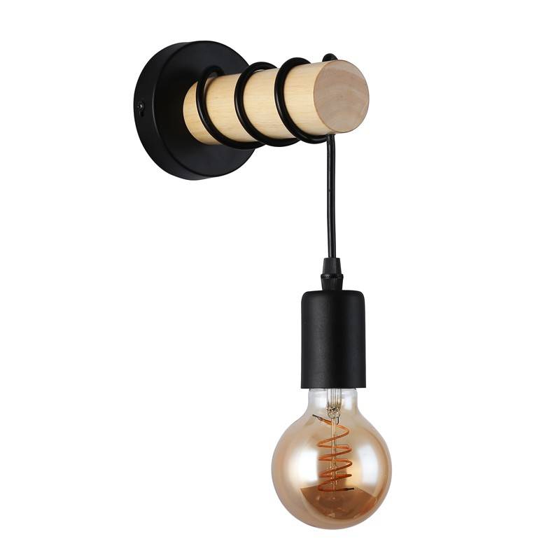 Rustic wood wall sconces deals